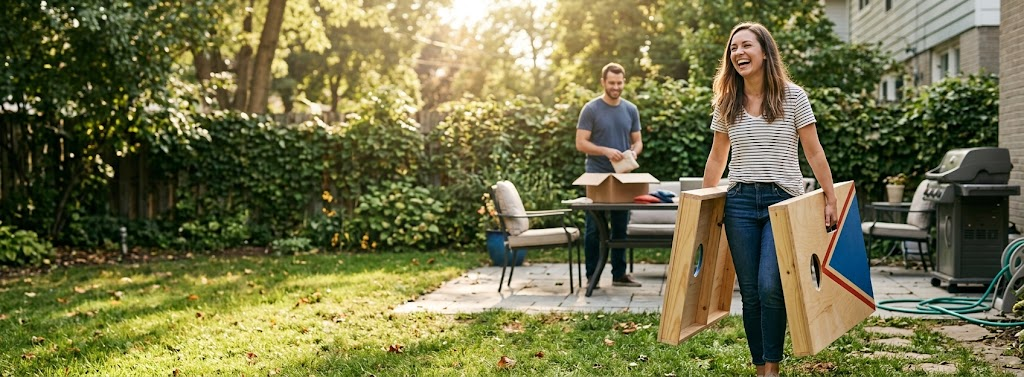 How to Budget for a Backyard Cornhole Set