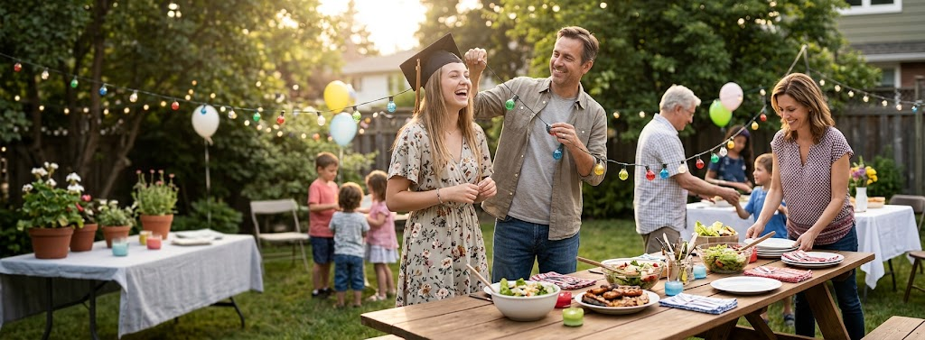 How to Budget for a Backyard Graduation Dinner
