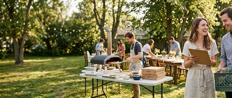 How to Budget for a Backyard Pizza Rehearsal Dinner