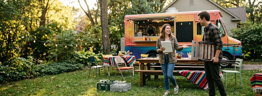How to Budget for a Backyard Rehearsal Dinner Taco Truck