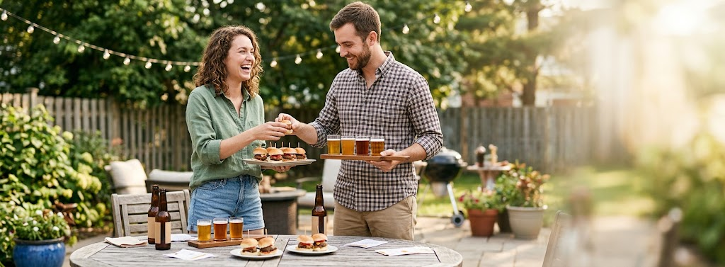 How to Budget for a Backyard Slider and Beer Tasting