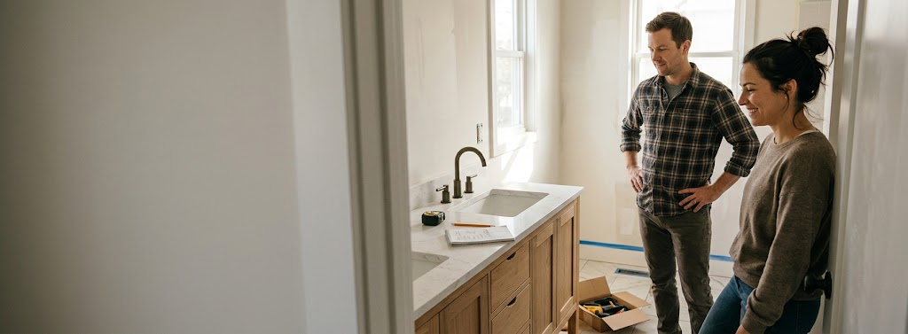 How to Budget for a Bathroom Vanity and Faucet