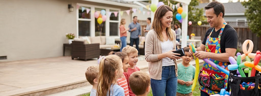 How to Budget for a Birthday Balloon Artist