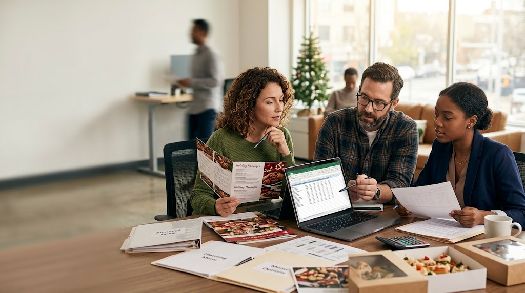 How to Budget for a Catered Holiday Office Party