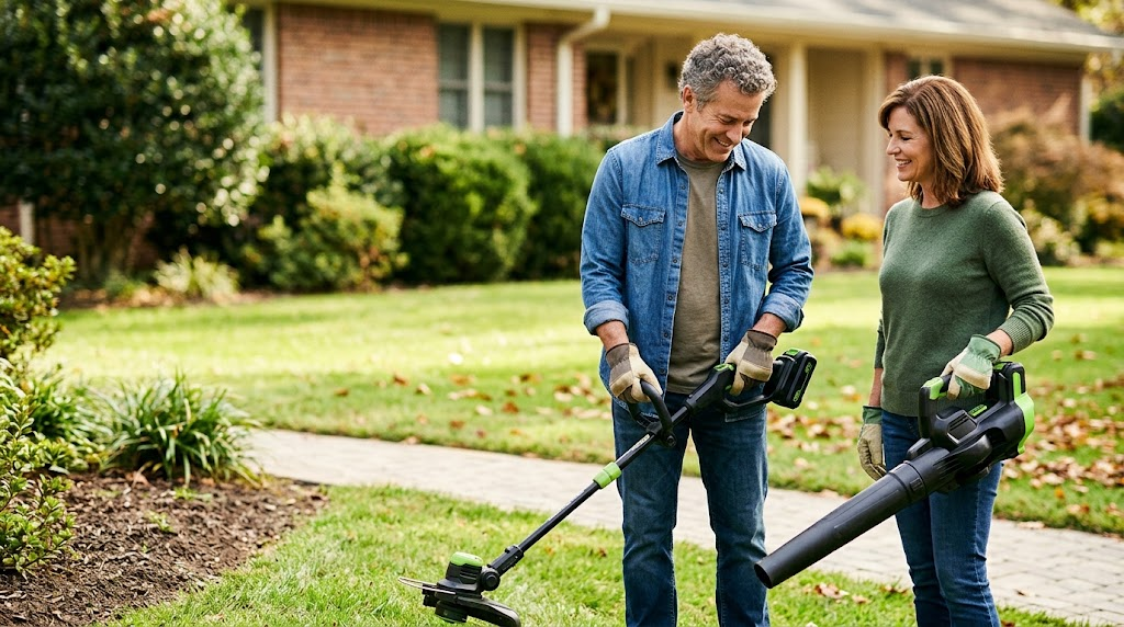 How to Budget for a Cordless String Trimmer and Leaf Blower Set