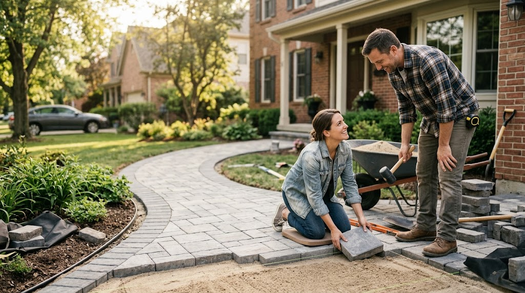 How to Budget for a Custom Paver Walkway