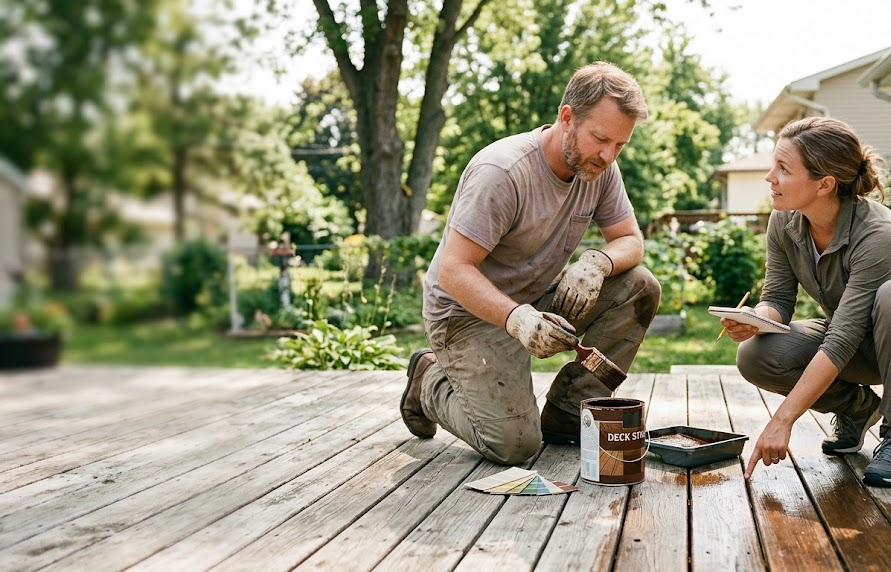 How to Budget for a Deck Staining Project