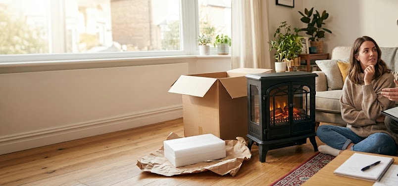 How to Budget for a Freestanding Electric Fireplace