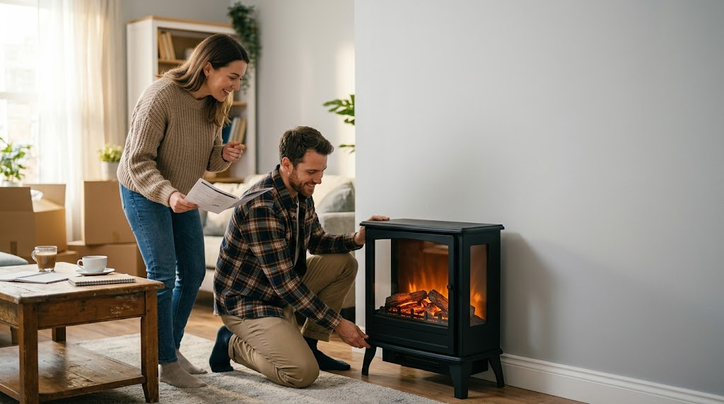 How to Budget for a Freestanding Electric Fireplace