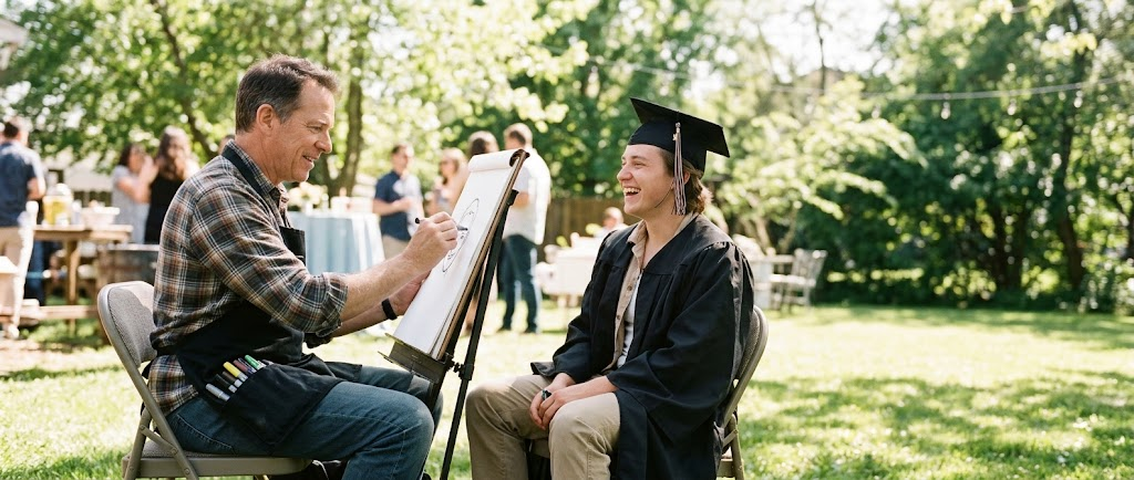 How to Budget for a Graduation Caricature Artist