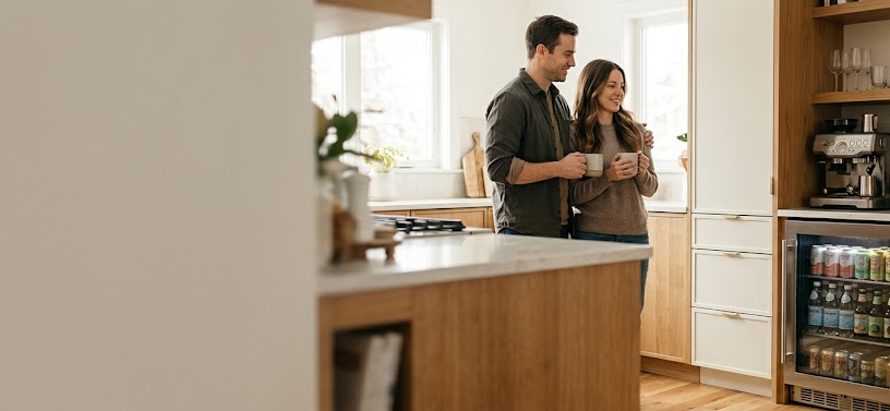 How to Budget for a Kitchen Beverage Center