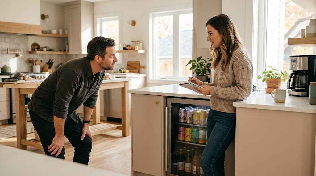 How to Budget for a Kitchen Beverage Fridge
