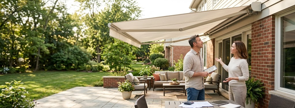 How to Budget for a Motorized Patio Awning