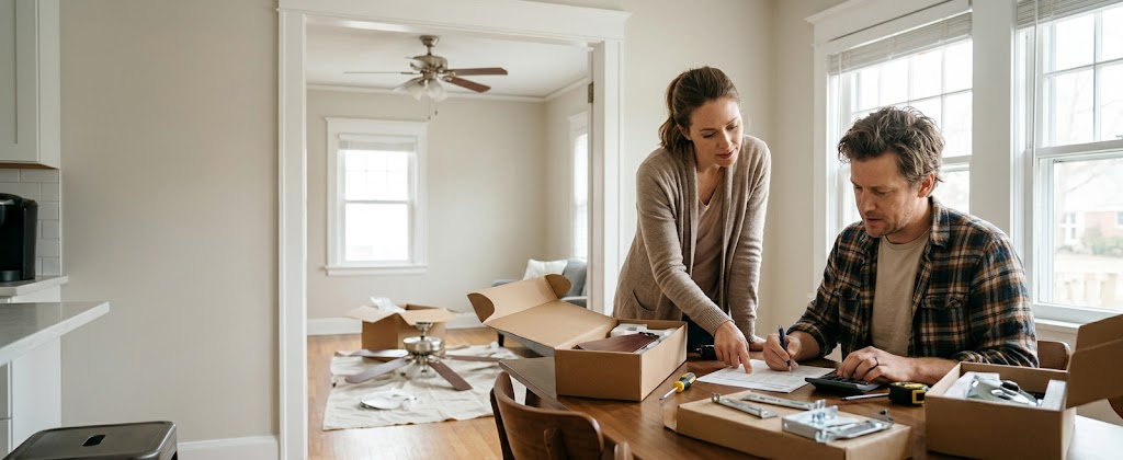 How to Budget for a Multi-Room Ceiling Fan Upgrade