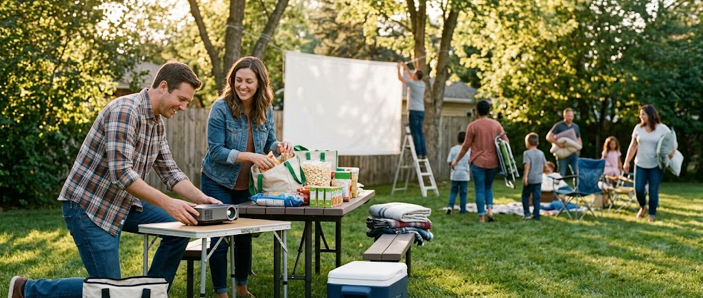 How to Budget for a Neighborhood Movie Night