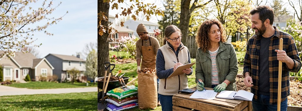 How to Budget for a Neighborhood Spring Yard Cleanup