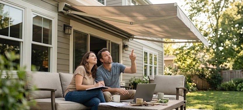 How to Budget for a Retractable Patio Awning