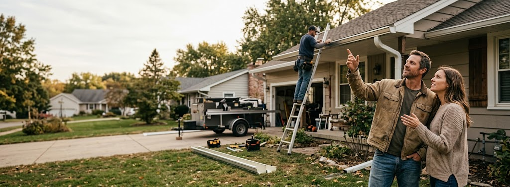 How to Budget for a Seamless Aluminum Gutter Replacement