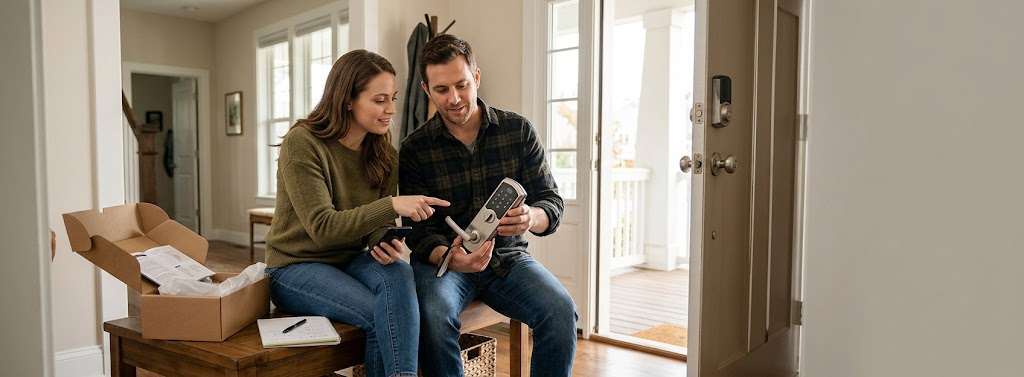 How to Budget for a Smart Front Door Lock and Handle Set