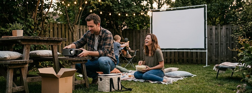 How to Buy a Backyard Movie Projector