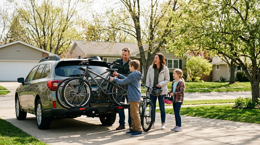 How to Buy a Four-Bike Rack Without Wrecking Spring