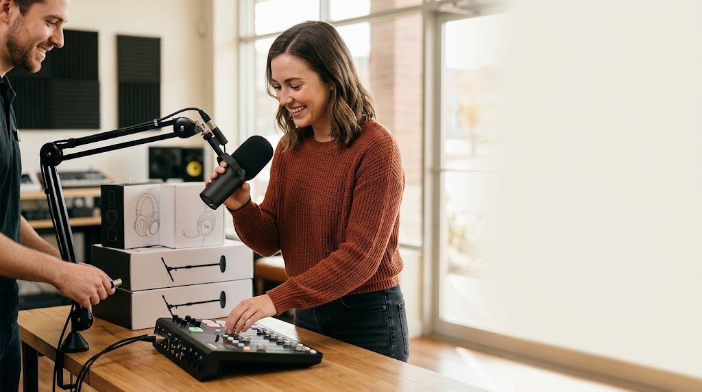 How to Buy a Professional Podcast Setup
