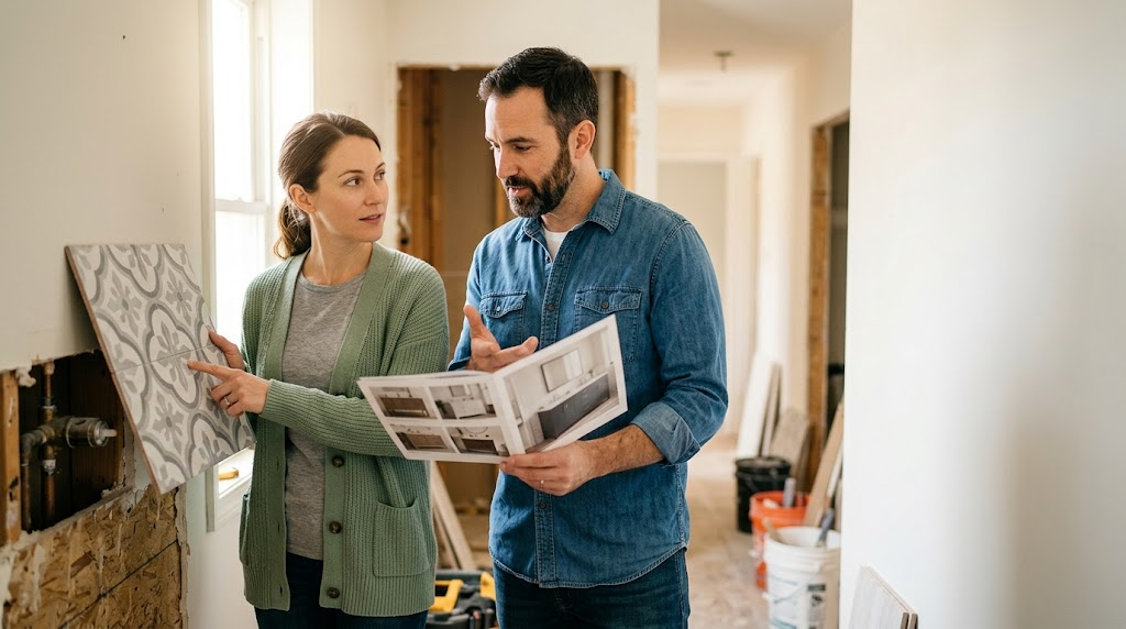 How to Pay for a Bathroom Tile and Vanity Remodel