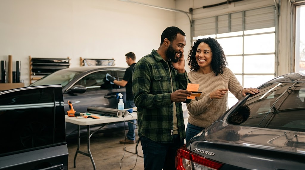 How to Pay for a Car Window Tint Job