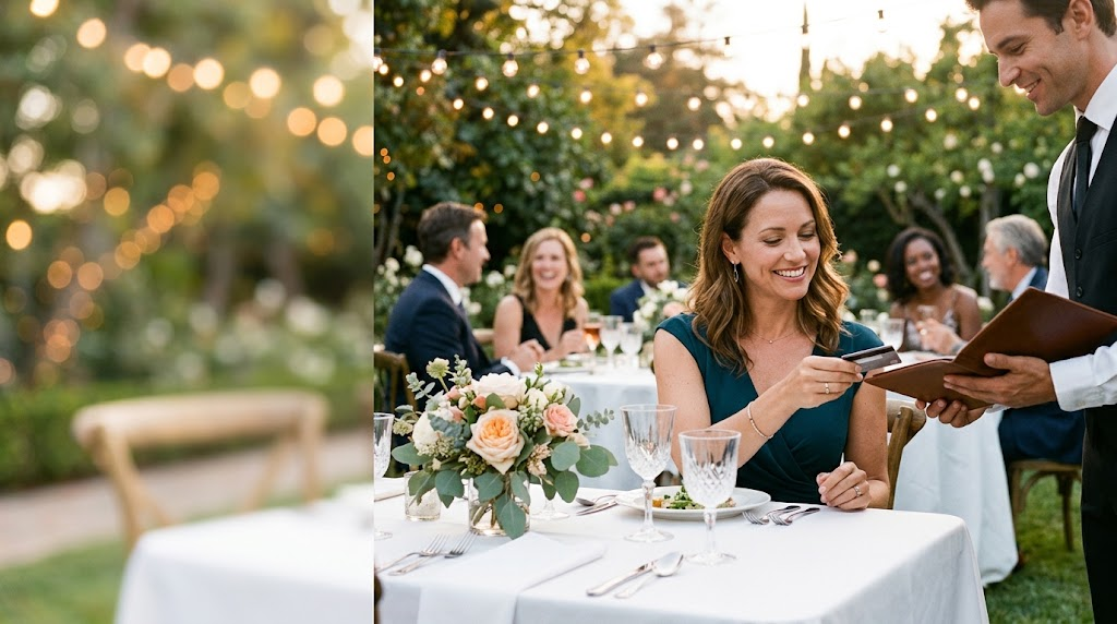 How to Pay for a Formal Anniversary Garden Dinner