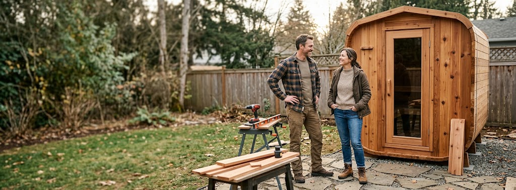 How to Pay for a Freestanding Outdoor Cedar Sauna Kit