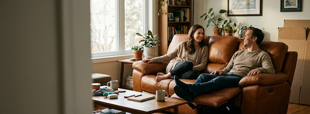 How to Pay for a Leather Reclining Sofa