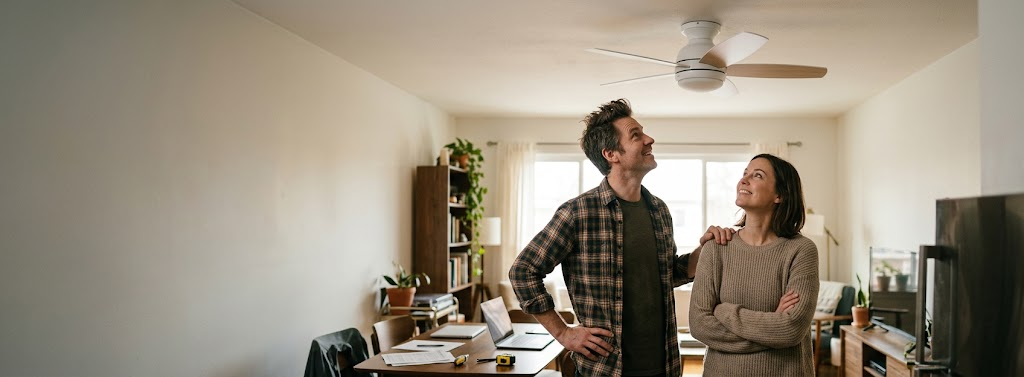 How to Pay for a Low-Profile Ceiling Fan