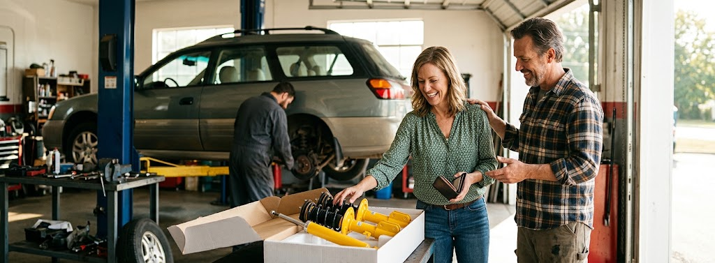 How to Pay for a Suspension Strut and Shock Upgrade
