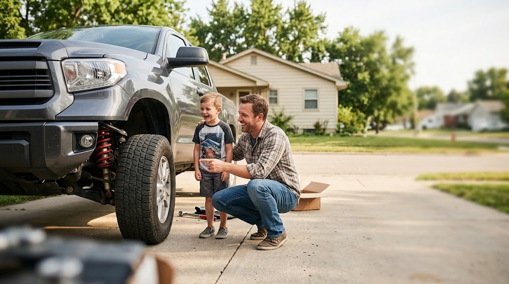 How to Pay for a Truck Suspension Lift Kit