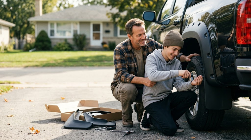 How to Pay for Truck Mud Flaps and Fender Flares