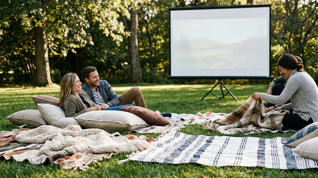 How to Budget for a Backyard Movie Night