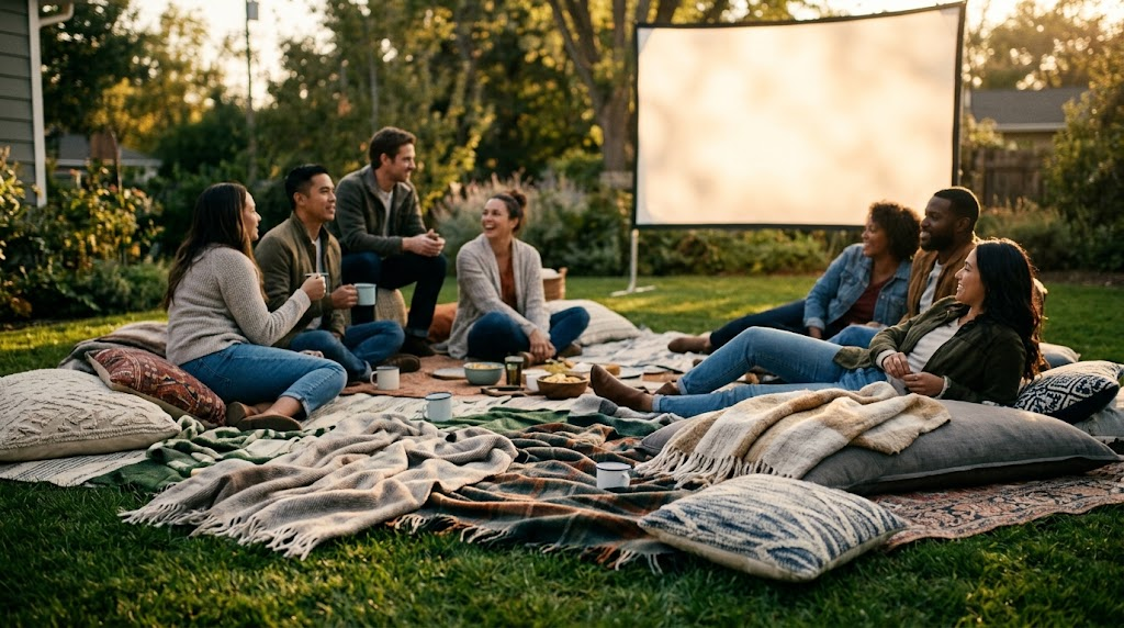 How to Pay for a Backyard Movie Night Setup