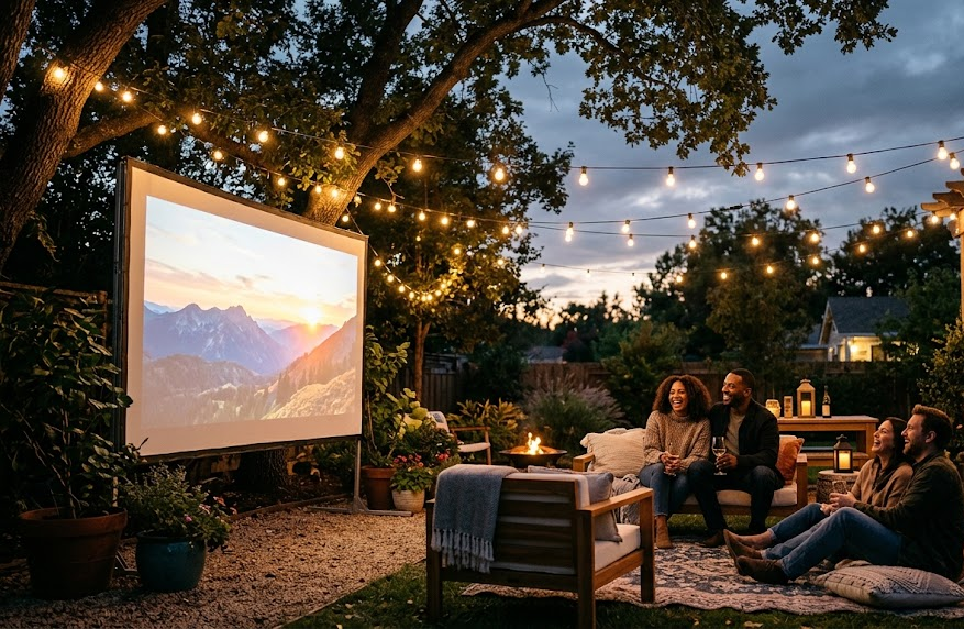 How to Buy a Backyard Movie Projector