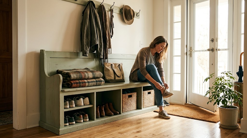 How to Budget for a Built-In Mudroom Bench