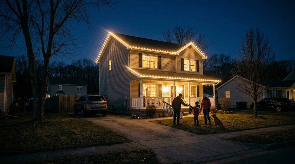 How to Budget for Holiday Roofline Lights