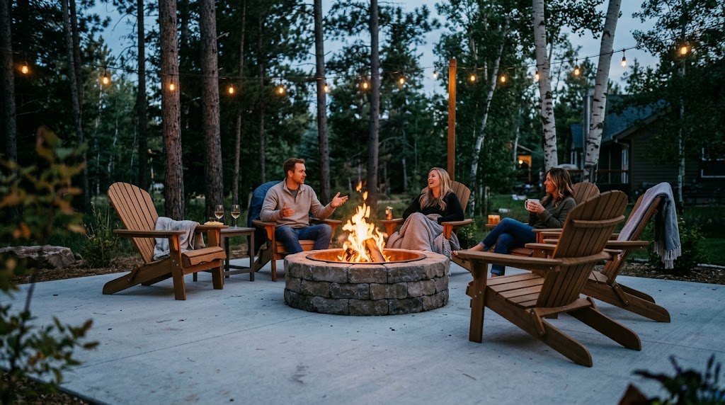 How to Pay for a Concrete Patio and Fire Pit