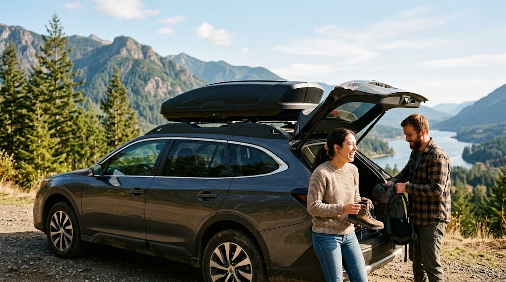 How to Buy a Roof Cargo Box and Crossbar Setup