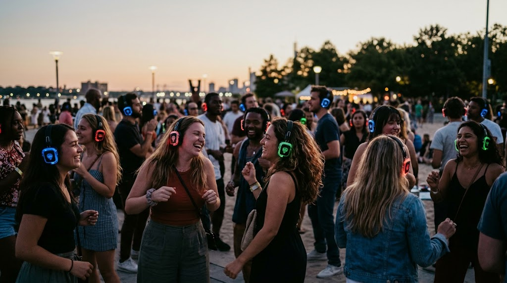 How to Budget for a Backyard Silent Disco